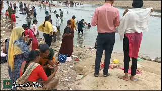 Dholeshwar Mahadev Temple Gandhinagar Gujarat वहा साबरमती नदी पर स्नान करने आते है और महादेव की पूजा [upl. by Siberson783]