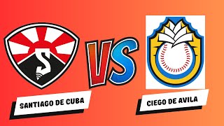 SANTIAGO DE CUBA VS CIEGO DE AVILA [upl. by Olenolin]