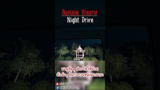 มาดูชัดๆ ส่องให้ให้ด้วยตัวดำๆ ที่เกาะบนหลังคาศาลา  Night Drive คืนหลอน ซ่อนทาง nightdrive [upl. by Sykleb]