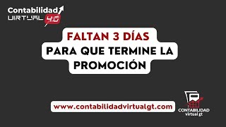 Faltan 3 días a partir de cuando hice este video para que termine la promoción Solicita tu cupo [upl. by Lezti122]