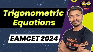 Trigonometry Class 11  Trigonometry Equations  JEE 2024  EAMCET 2024  Vedantu Telugu Ranjith Sir [upl. by Miller232]