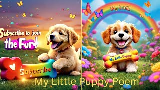 quotLittle Puppy poemquotzigzagtv2026official [upl. by Tayyebeb860]