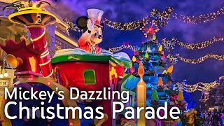 4K Mickey’s Dazzling Christmas Parade 2023  Disneyland Paris [upl. by Serene]