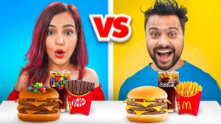 Real vs Chocolate FOOD Challenge 😋 OMG [upl. by Oisangi359]