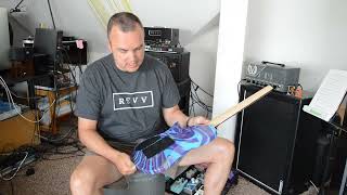 Kiesel Zeus 7string SWIRL with MULTISCALE trem  UNBOXING amp FIRST SOUNDS [upl. by Engen]