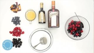 How to Macerate Fruit with Martha Stewart [upl. by Husch]