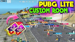 PUBG MOBILE LITE LIVE UNLIMTED CUSTOM  ROOM  PUBG LITE LIVE CUSTOM ROOM pubglite facecam 🤩 [upl. by Corb647]