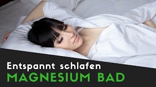 🗽 So kannst Du besser schlafen Magnesium Transdermal [upl. by Greeson]