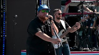 Luke Combs  Doin This 2202022FOX RACEDAY 720p [upl. by Arob610]