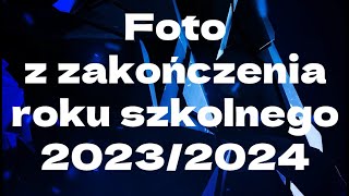 Foto z zakończenia roku szkolnego 20232024 klasy ósme [upl. by Grekin62]