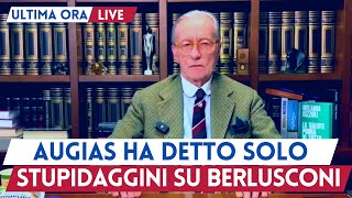 Vittorio Feltri Shock Corrado Augias quot dice solo Stupidaggini contro Berlusconi [upl. by Inamik]