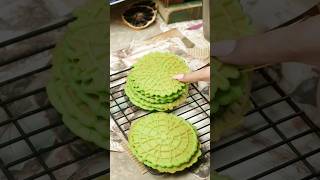 Pistachio Pizelles with white chocolate and pistachio greenfood fypシ pizzelles [upl. by Jill548]