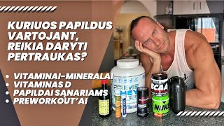 Ar reikia daryti pertraukas naudojant papildus Aptariami sveikatingumo papildai ir preworkoutai [upl. by Redleh775]