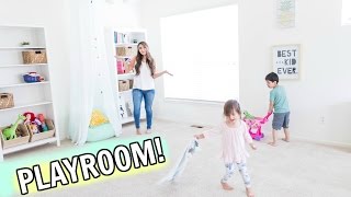 Organize amp Decorate With Me New Playroom 2017 [upl. by Acsicnarf]