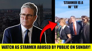 TODAY  Footage Shows British Public SHAME Keir Starmer At Doncaster Races [upl. by Ilrebma388]