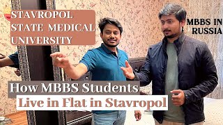 MBBS IN RUSSIA  Personal Flat For MBBS Students Studying In STAVROPOL STATE MEDICAL UNIVERSITY [upl. by Marthe]