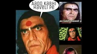 Best Of Haveli pe aa jaana amp When you return from haveli  Amrish Puri [upl. by Edivad]