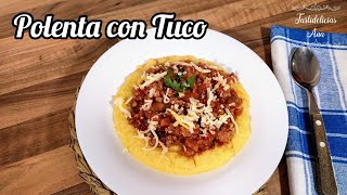 COMO PREPARAR POLENTA  Receta FÁCIL [upl. by Evangelin]