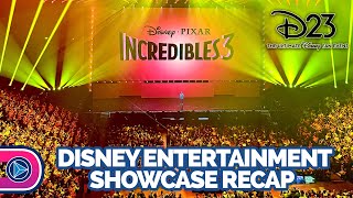 D23 2024 Disney Entertainment Showcase Recap [upl. by Legnaleugim]