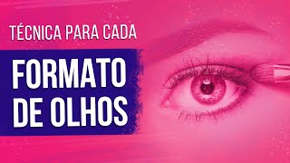 Técnica para cada Formato de Olhos [upl. by Borek]