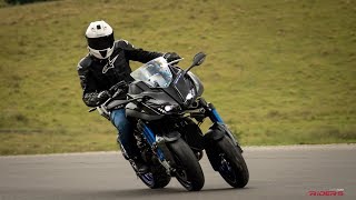 2018 Yamaha Niken First Ride  ThreeWheeled Motorcycle Review [upl. by Shakespeare]