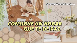 CÓMO RENOVAR TU HOGAR 🪴 Ideas minimalistas para convertir tu casa en un espacio acogedor ✨🏡🌿 [upl. by Adam]