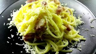 Reteta Spaghete Carbonara varianta romaneasca [upl. by Scribner]