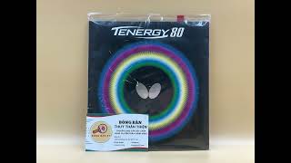 Mặt vợt Butterfly Tenergy 80  mặt vợt cân bằng giữa tốc độ và độ bám xoáy [upl. by Nesral]