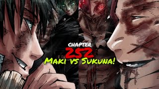 MAKI vs SUKUNA SIMULAN NA SUKUNA MAGSESERYOSO NA Jujutsu Kaisen Chapter 252 Tagalog Spoilers [upl. by Tutto]