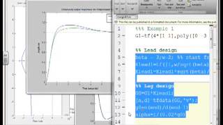 Margins 14  leadlag compensation with MATLAB [upl. by Ydoc]