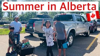 SUMMER IN ALBERTA a place to GO with your family  2hrsDrive from Calgary sarah buyucan [upl. by Sedgewinn47]