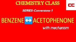 Benzene to AcetophenoneConversionschemistryclass18 [upl. by Ailaroc]