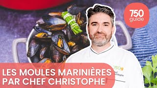 La meilleure façon de Réussir les moules marinières  750g [upl. by Macegan]