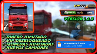 🔰🔰 APK MOD TRUCK SIMULATOR ÚLTIMATE ✅ DINERO ILIMITADO ✅VIP DESBLOQUEADO ✅VERSIÓN 135🔵 MEDÍA FIRE🔵 [upl. by Nollahp552]