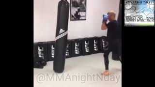 TJ Dillashaw Bag and Mitt Work [upl. by Lello281]