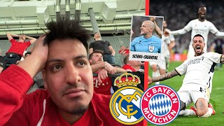 SCHON WIEDER vom SCHIEDSRICHTER BESCHISSEN worden  Real Madrid CF vs FC Bayern München  CedrikTV [upl. by Esyak]