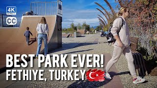 Tour of Sehit Fethi Bey Park  Fethiye Turkey 🇹🇷 [upl. by Llerot]