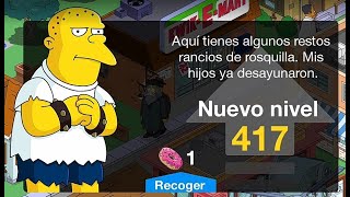 Los Simpson Springfield subida al Nivel 417 con Kearney Zzyzwicz [upl. by Coryden]