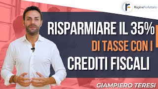 Risparmiare SUBITO dal 20 al 35 di Tasse acquistando Crediti Fiscali [upl. by Hussey]