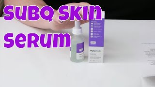 Deciems Hylamide Skincare SubQ Skin Advanced Serum Review and How to Use [upl. by Eltrym]