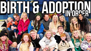 16 KiDS BiRTH and ADOPTiON stories in ORDER [upl. by Disario995]