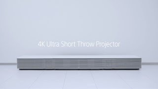 4K Ultra Short Throw Projector  product overview [upl. by Enaitsirk]