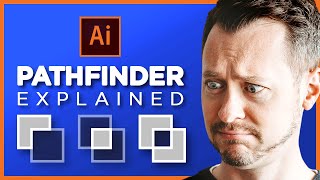 The Pathfinder Tool in Adobe Illustrator Tutorial [upl. by Attelra]