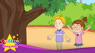 Exclamatory sentence What a big tree Its wonderful  Easy Dialogue  English animation for Kids [upl. by Lebazej]