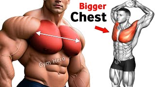 5 Simple Exercises To Build Bigger Chest  Chest Workout [upl. by Chapel]