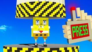 Hydraulic Press VS Spongebob Teardown Mods [upl. by Igiul]