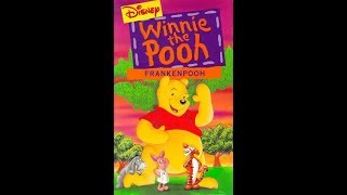 OpeningIntervalsAnd Closing To Winnie The PoohFrankenpooh 1995 VHS2018 Halloween Special [upl. by Bauske7]