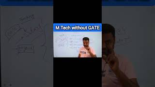 MTech Without GATE Scope in India mtech gate india shorts [upl. by Aloisia]