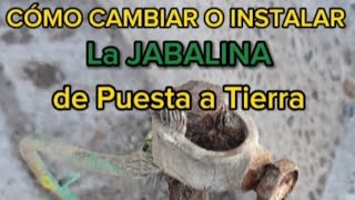 Jabalina de PUESTA A TIERRA  Cómo Instalarlas yo Cambiarlas [upl. by Ettenay975]