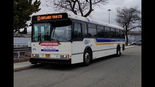 BeeLine Bus On Board Orion V Suburban 810 Route 10 Bus to Cortlandt Town Center [upl. by Priest]